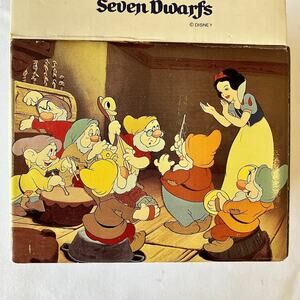 Vintage Walt Disney Snow White & Seven Dwarfs Coffee Tea Mug Cup 12oz New in Box